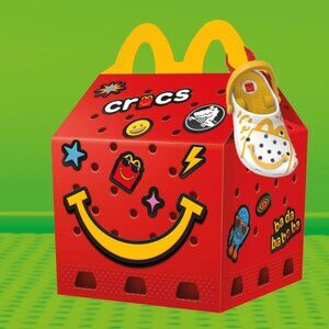 2024 McDonald's Mini Crocs Keychain Happy Meal Toys Set of 5 NEW